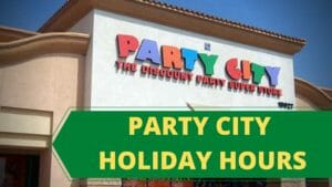 Party City Holiday Hours