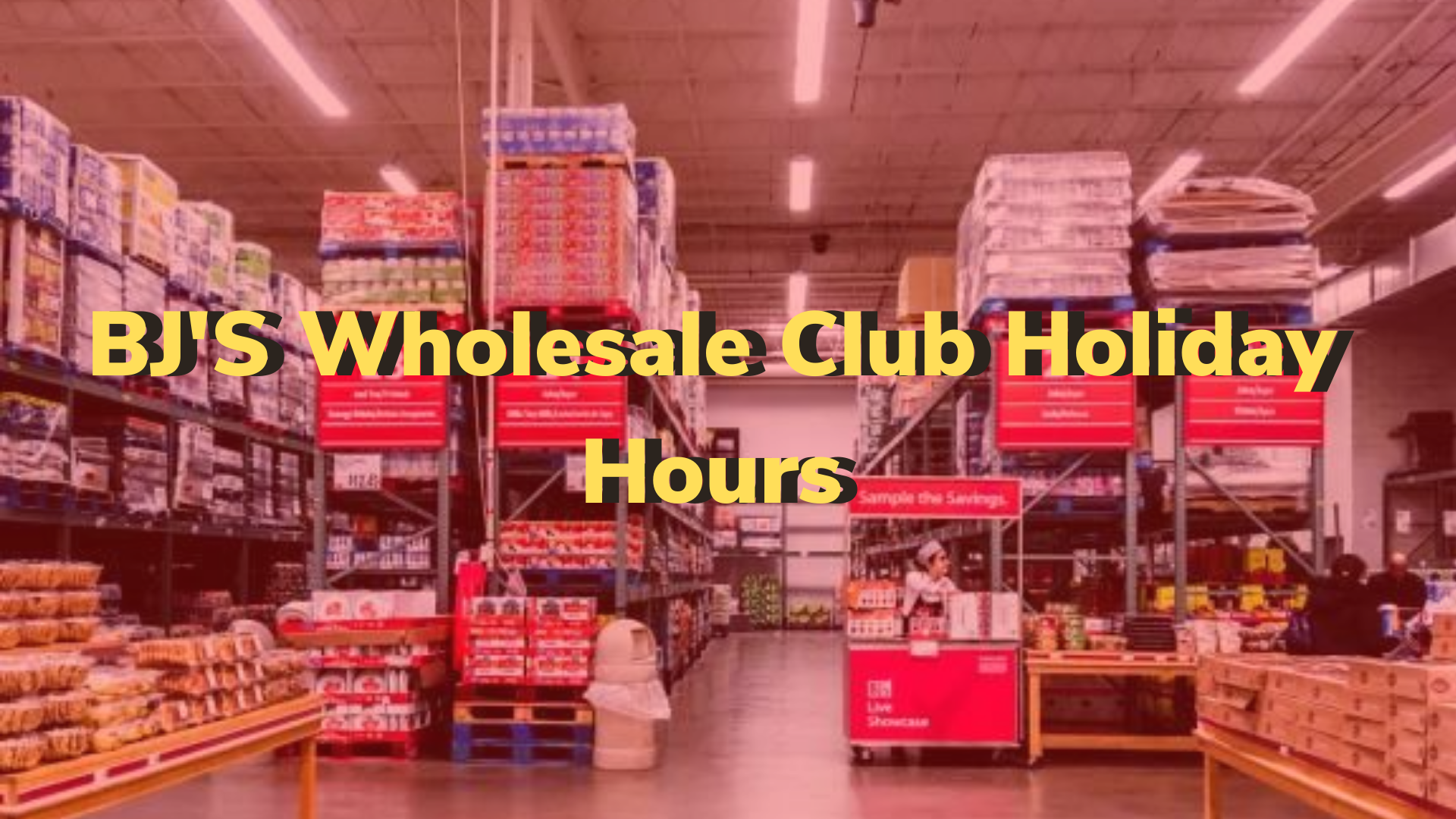 bj's wholesale holiday hours