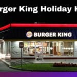 Burger King Holiday Hours