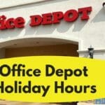 Office Depot Holiday Hours