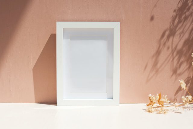 Acrylic photo frame